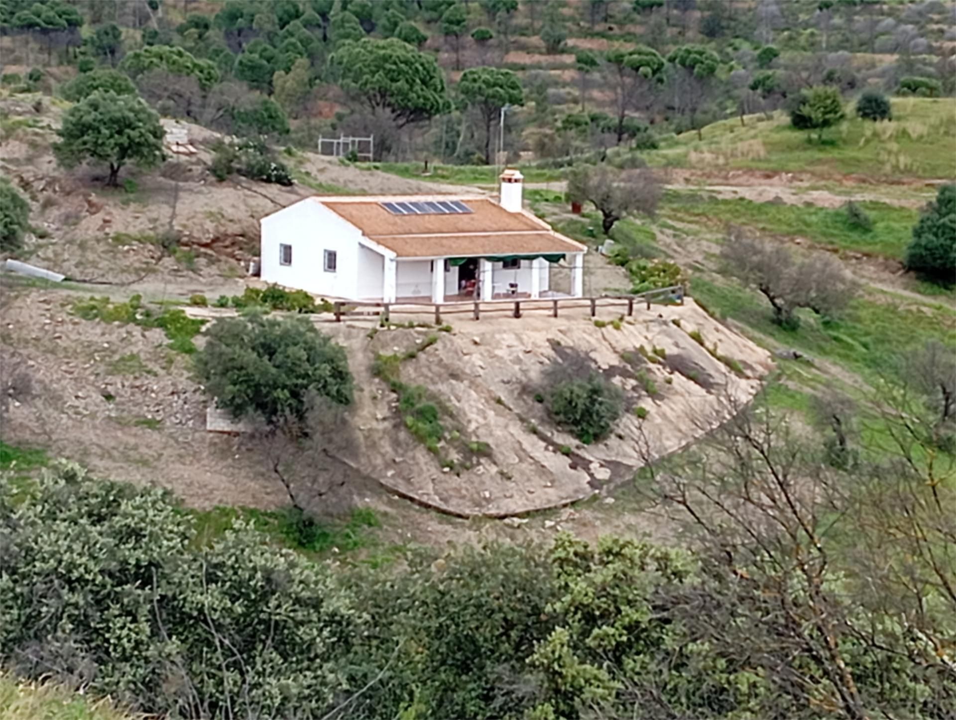 Vista exterior de Finca rústica en venda en Niebla amb Calefacció, Jardí privat i Terrassa