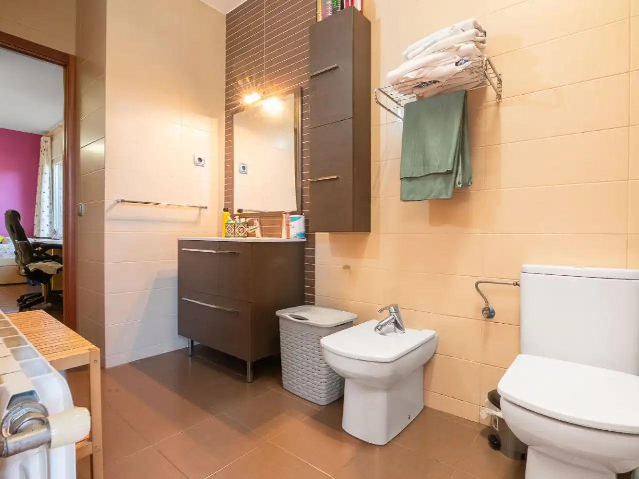 Wohnung zum Verkauf in Sant Jaume de Treià, 9, Argentona Est Badezimmer von Wohnung zum Verkauf in Argentona mit Klimaanlage, Terrasse und Schwimmbad