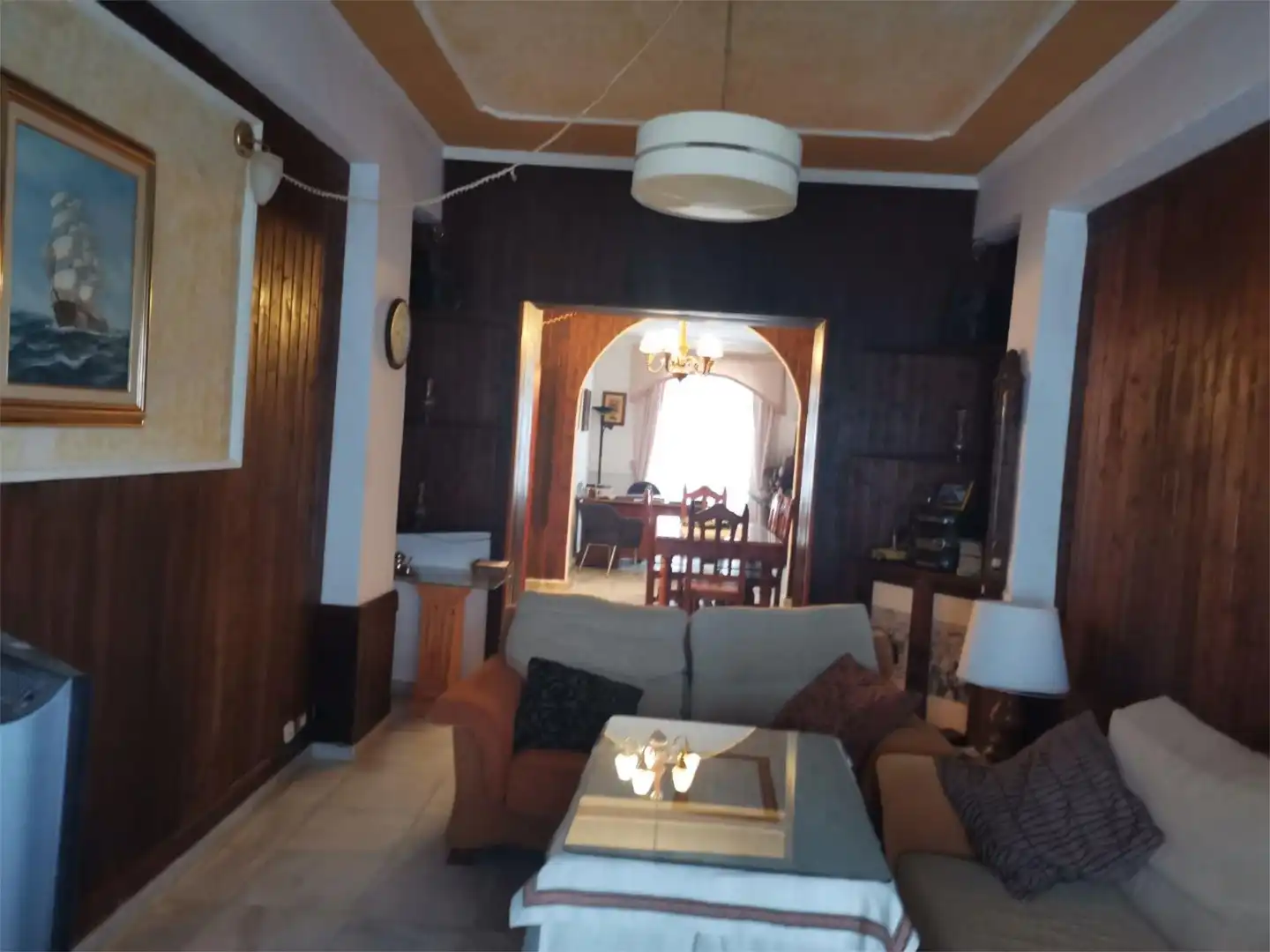 Piso en venta en Avenida Sombrero de Tres Picos, 26, Arcos de la Frontera Sala de estar de Piso en venta en Arcos de la Frontera con Aire acondicionado, Calefacción y Jardín privado