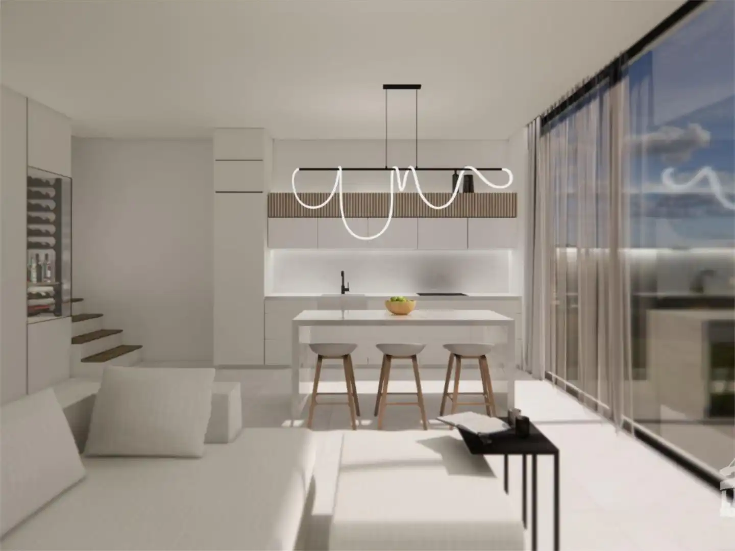 Piso en venta en Carrer Ametlla de Mar, 5, Segur de Dalt Cocina de Piso en venta en Calafell con Aire acondicionado, Jardín privado y Terraza