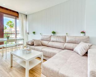 Living room of Flat for sale in Mijas  with Air Conditioner, Terrace and Swimming Pool
