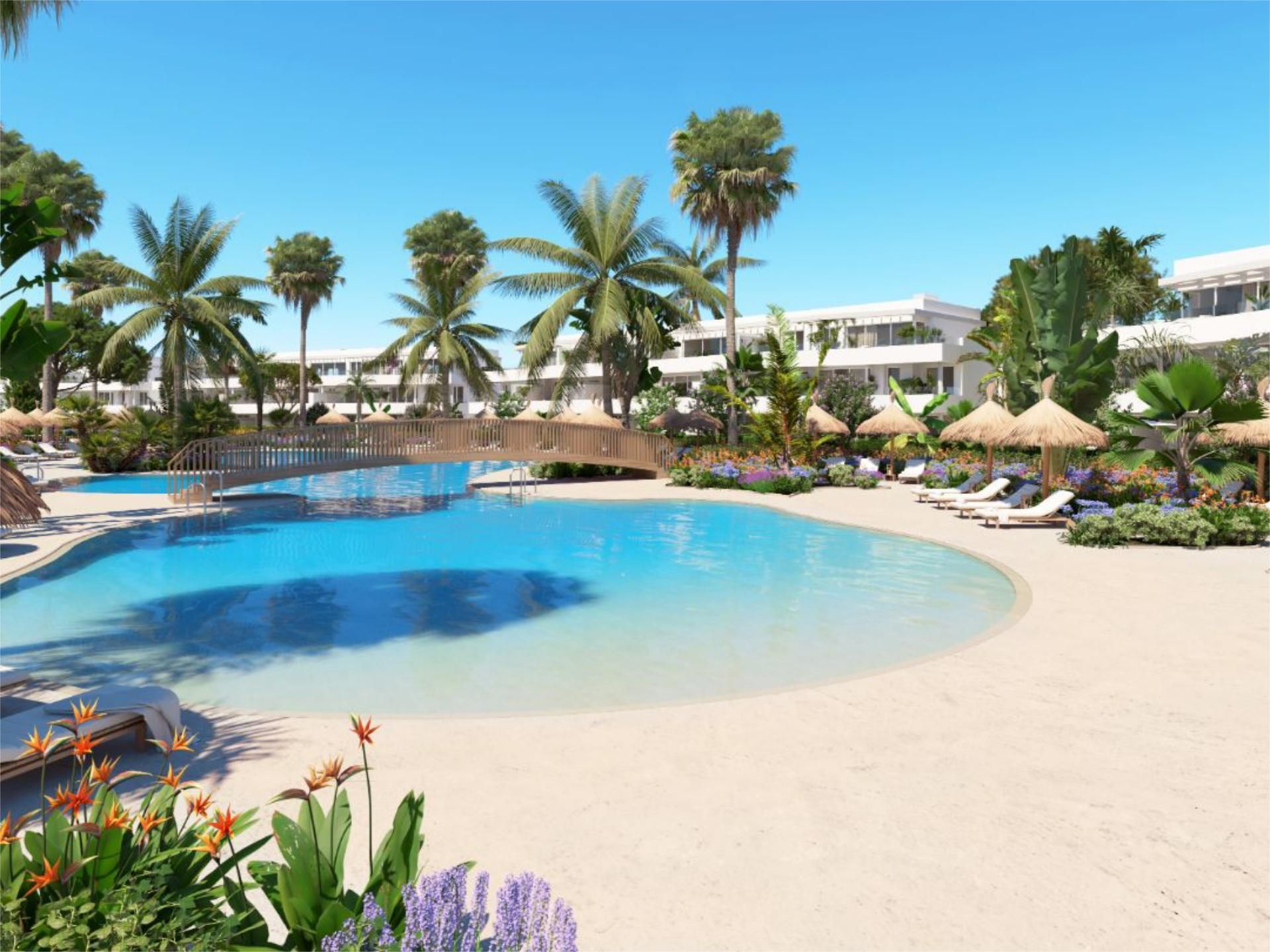 Swimming pool of Flat for sale in La Alcaidesa  with Air Conditioner, Heating and Terrace
