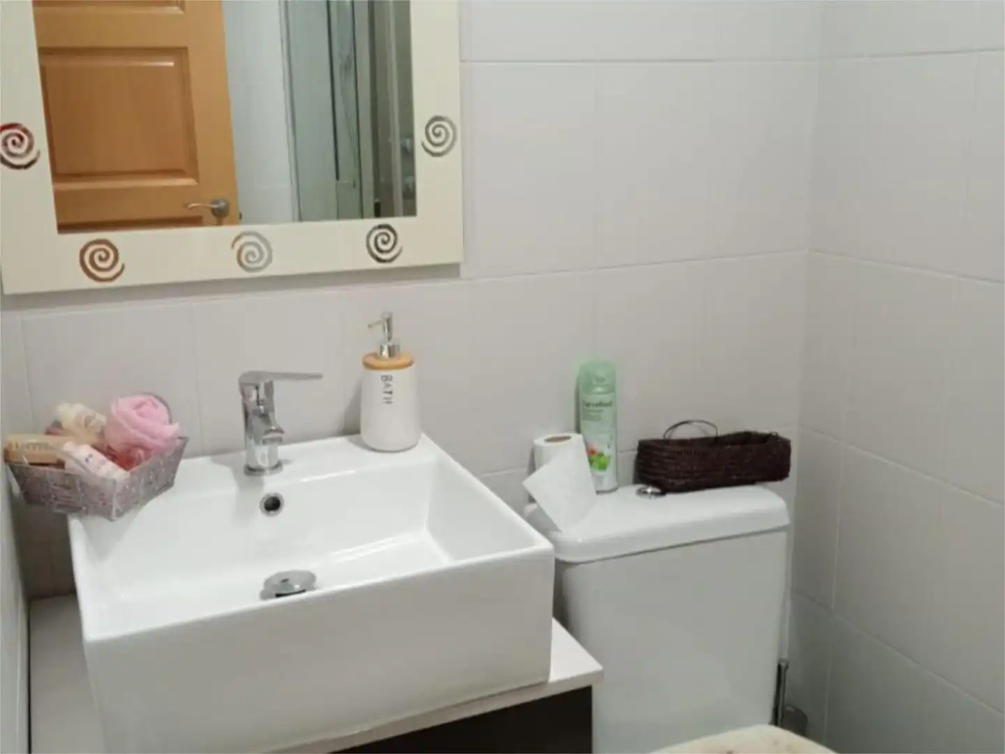 Badezimmer von Wohnung zur untervermieten in Getafe