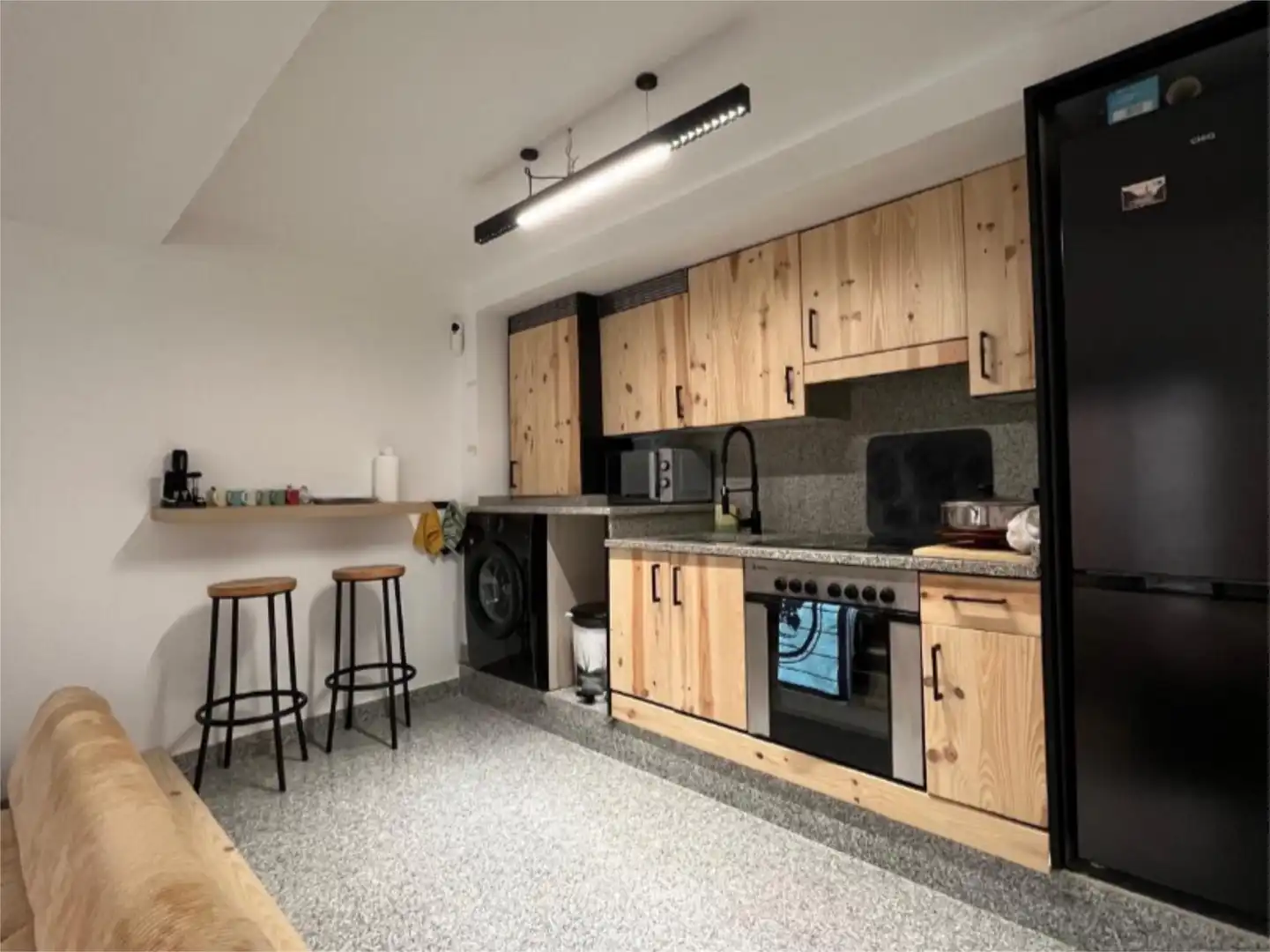 Cuina de Pis de lloguer en Zaragoza amb Calefacció, Parquet i Terrassa