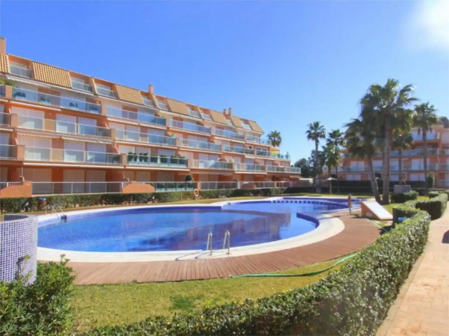 Flat for sale in Calle Fotja, 3, El Palmar - Los Molinos Swimming pool of Flat for sale in Dénia with Air Conditioner, Heating and Private garden