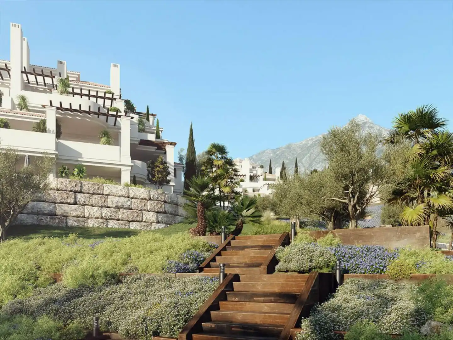 Piso en venta en Urbanizacion N Andalucia J, 20, Los Naranjos Jardín de Piso en venta en Marbella con Aire acondicionado, Terraza y Piscina