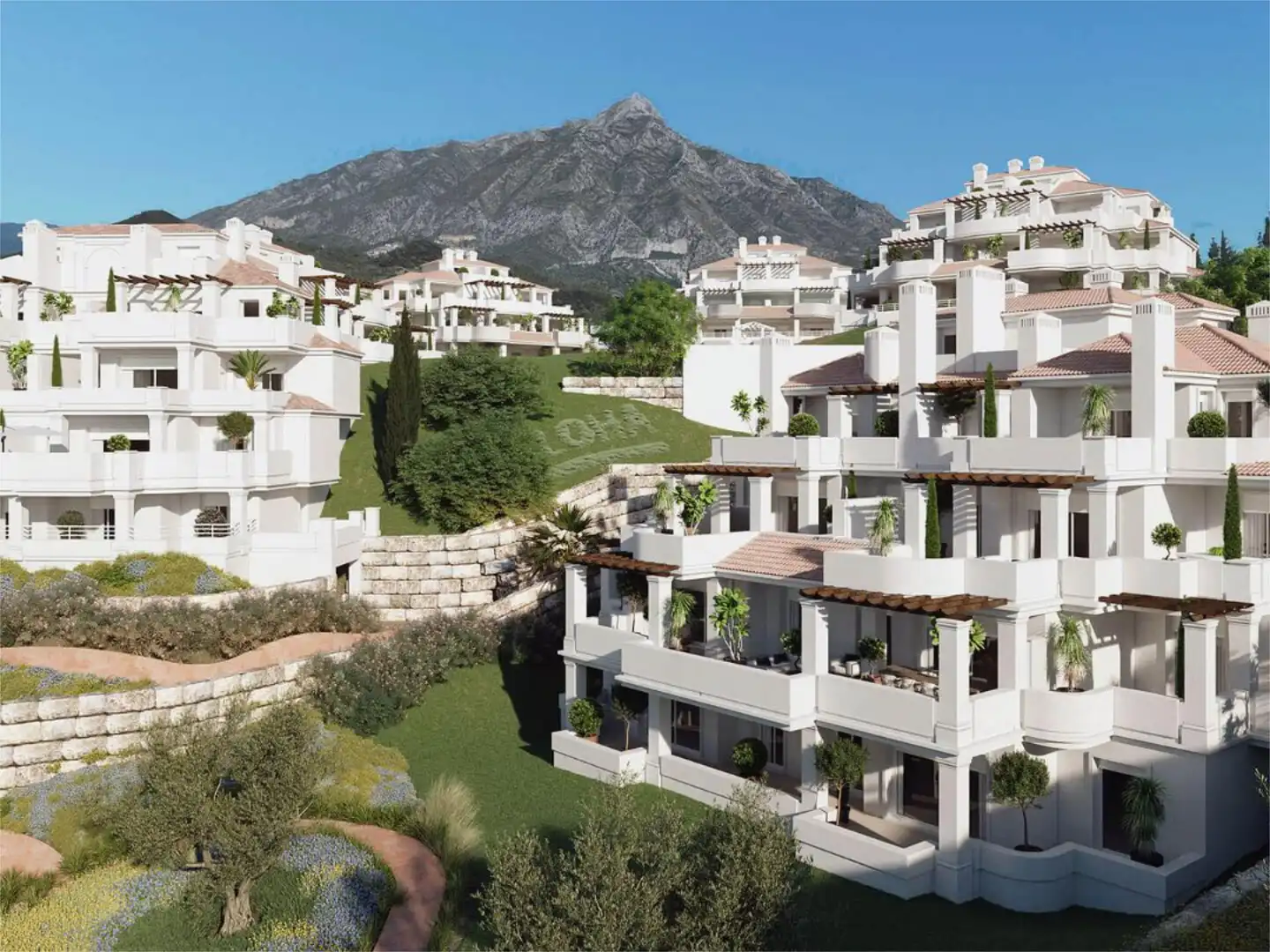 Piso en venta en Urbanizacion N Andalucia J, 20, Los Naranjos Vista exterior de Piso en venta en Marbella con Aire acondicionado, Terraza y Piscina