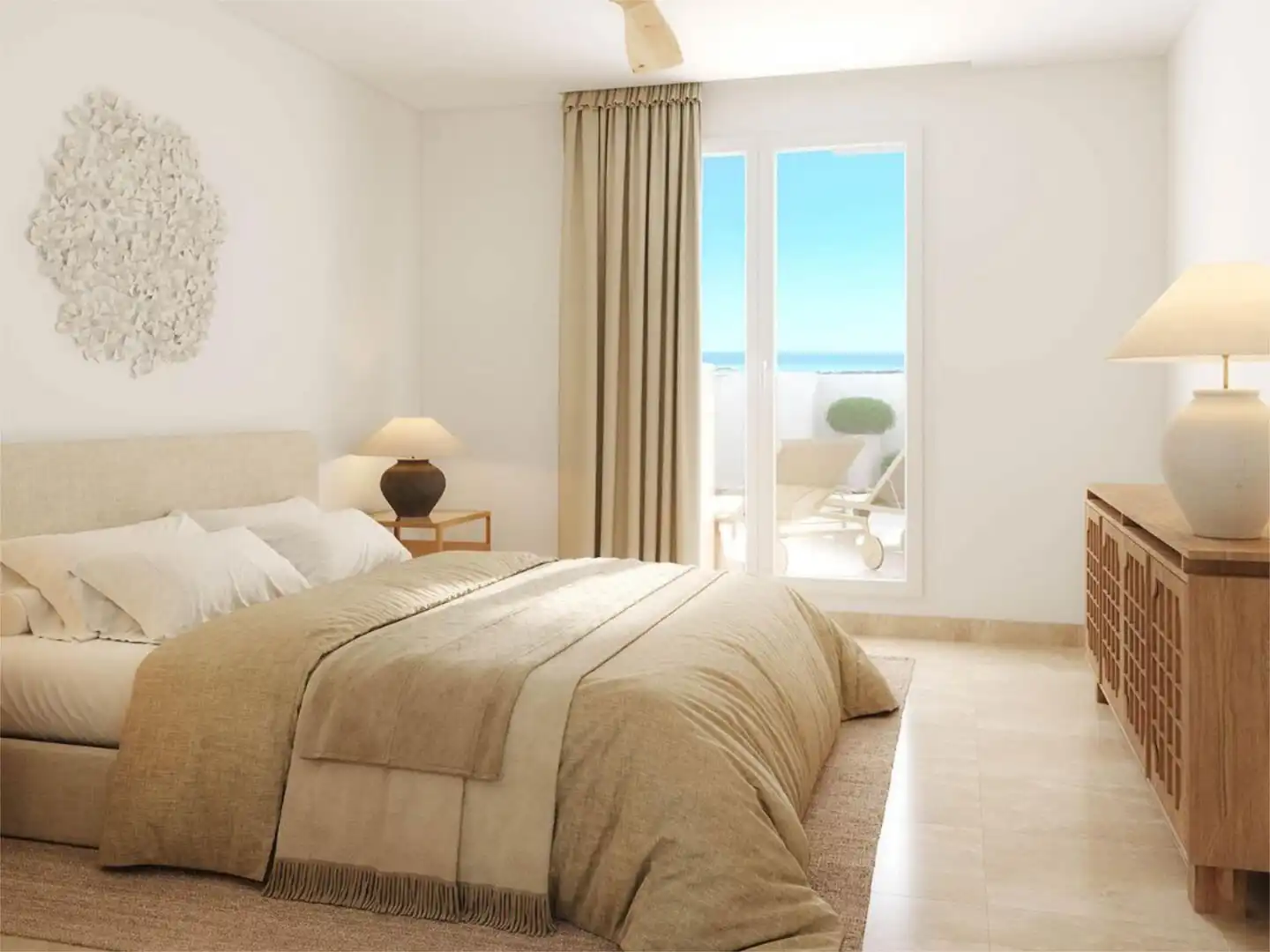 Piso en venta en Urbanizacion N Andalucia J, 20, Los Naranjos Habitación de Piso en venta en Marbella con Aire acondicionado, Terraza y Piscina