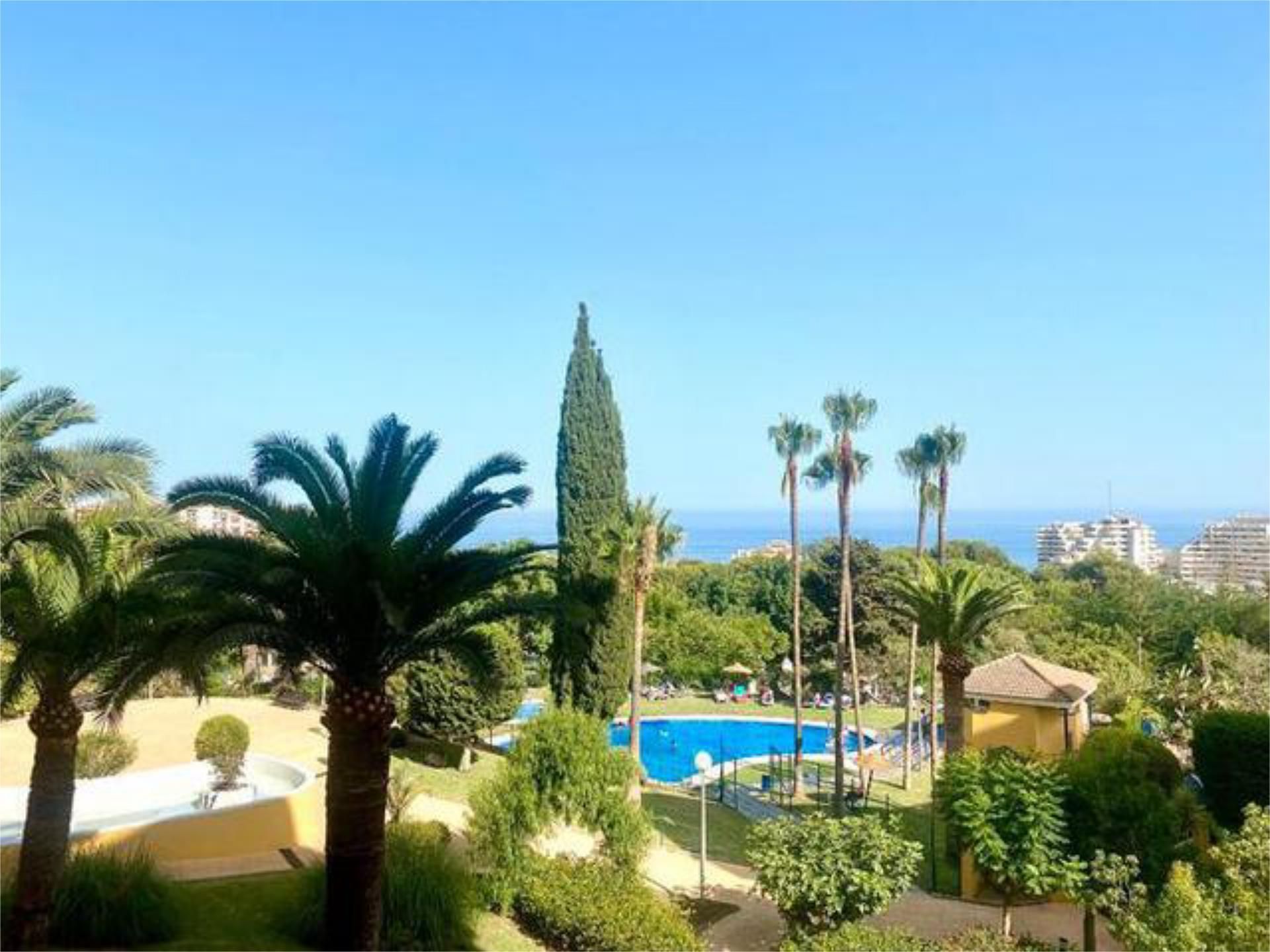 Garden of Apartment to rent in Benalmádena  with Private garden, Terrace and Furnished
