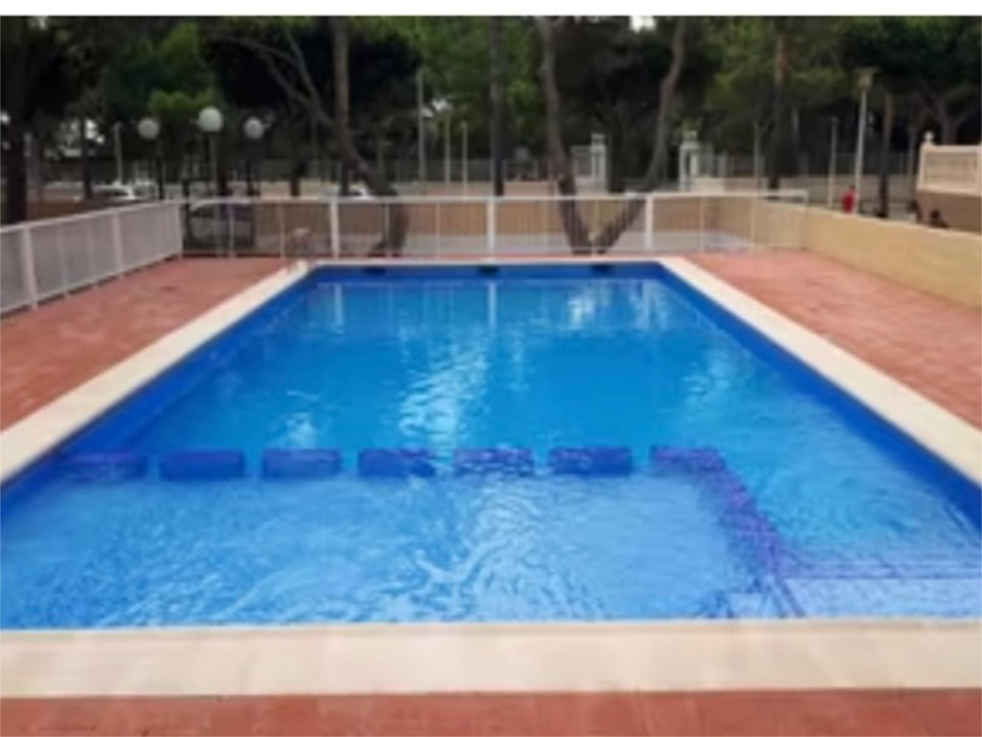 Swimming pool of Flat for sale in Cullera  with Terrace, Furnished and Oven