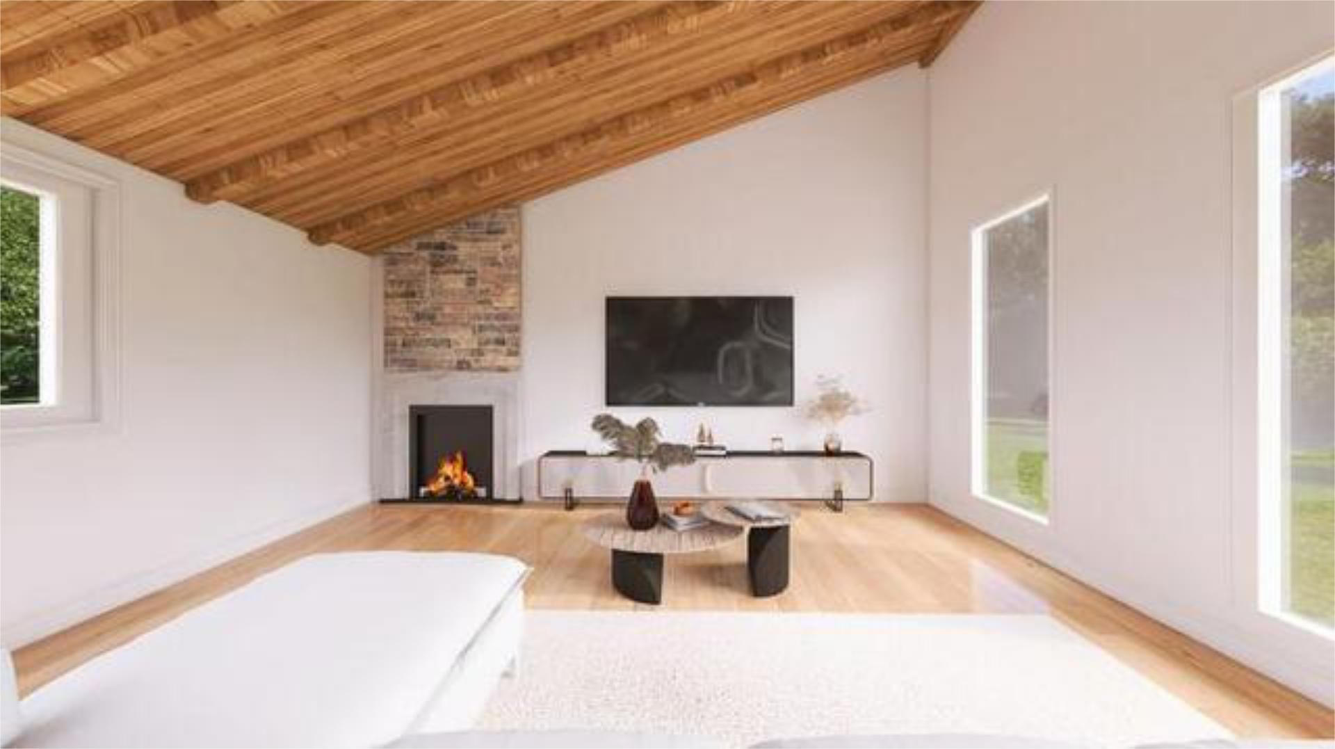 Living room of Single-family semi-detached for sale in Nuevo Baztán  with Swimming Pool
