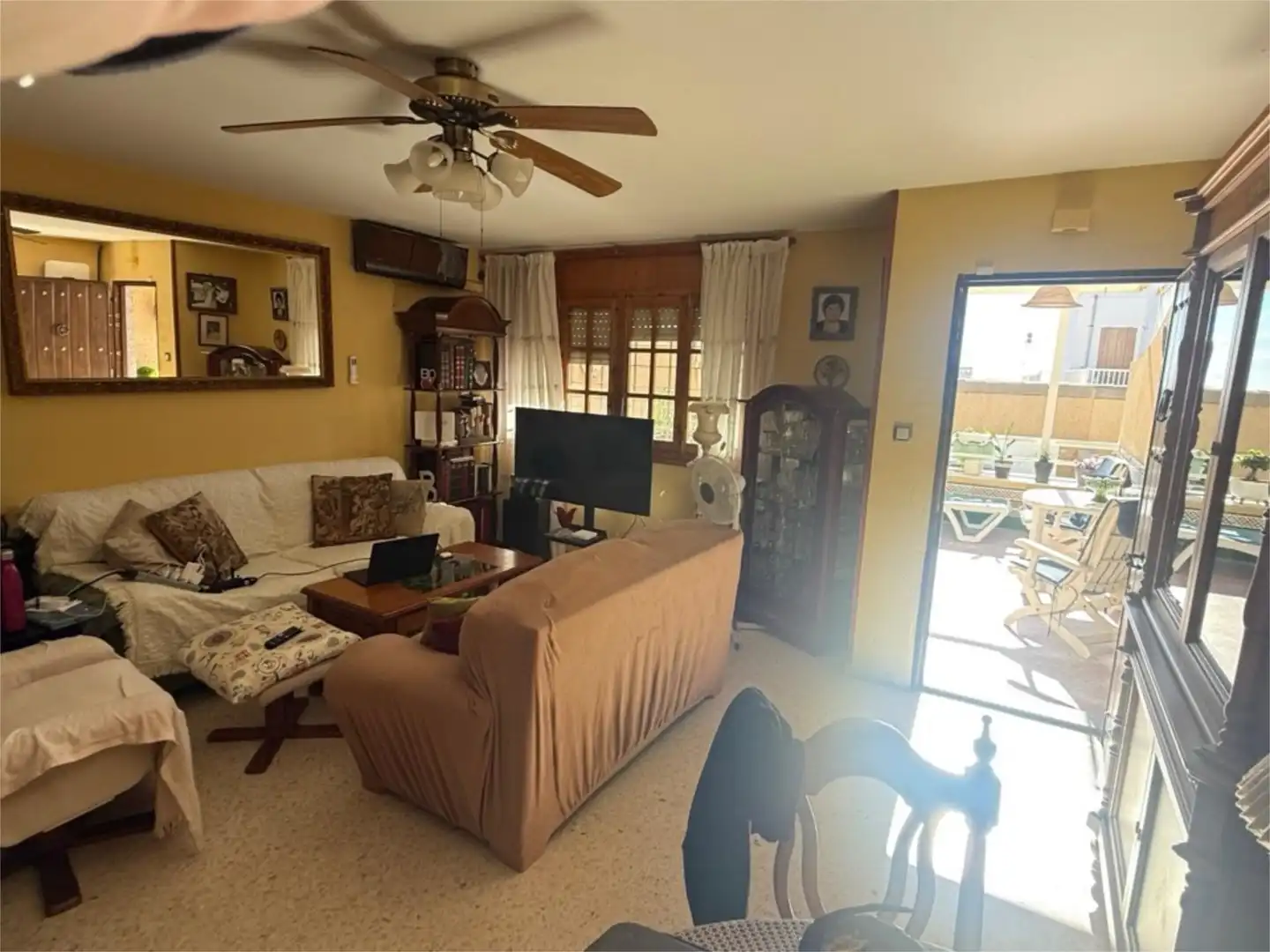 Wohnung zum Verkauf in Avenida del Mar, 12b, Balanegra Wohnzimmer von Wohnung zum Verkauf in Balanegra mit Klimaanlage, Terrasse und Balkon