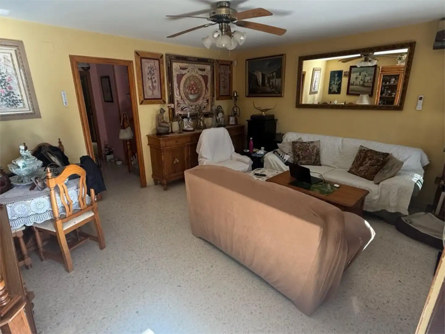 Wohnung zum Verkauf in Avenida del Mar, 12b, Balanegra Wohnzimmer von Wohnung zum Verkauf in Balanegra mit Klimaanlage, Terrasse und Balkon