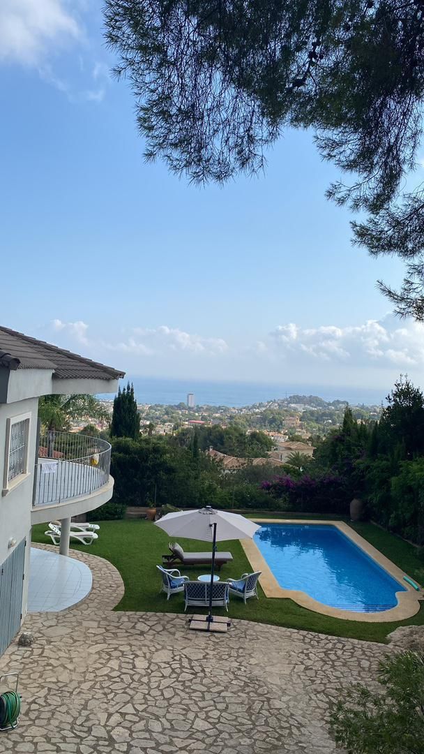Exterior view of House or chalet to rent in Dénia  with Air Conditioner, Terrace and Swimming Pool