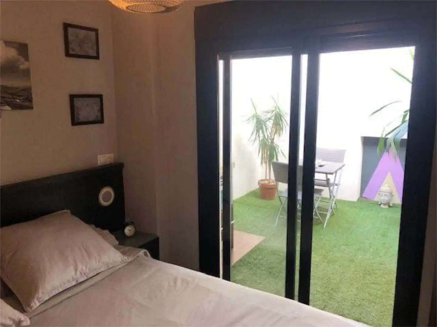 Bedroom of Flat for sale in Algeciras  with Air Conditioner, Heating and Parquet flooring