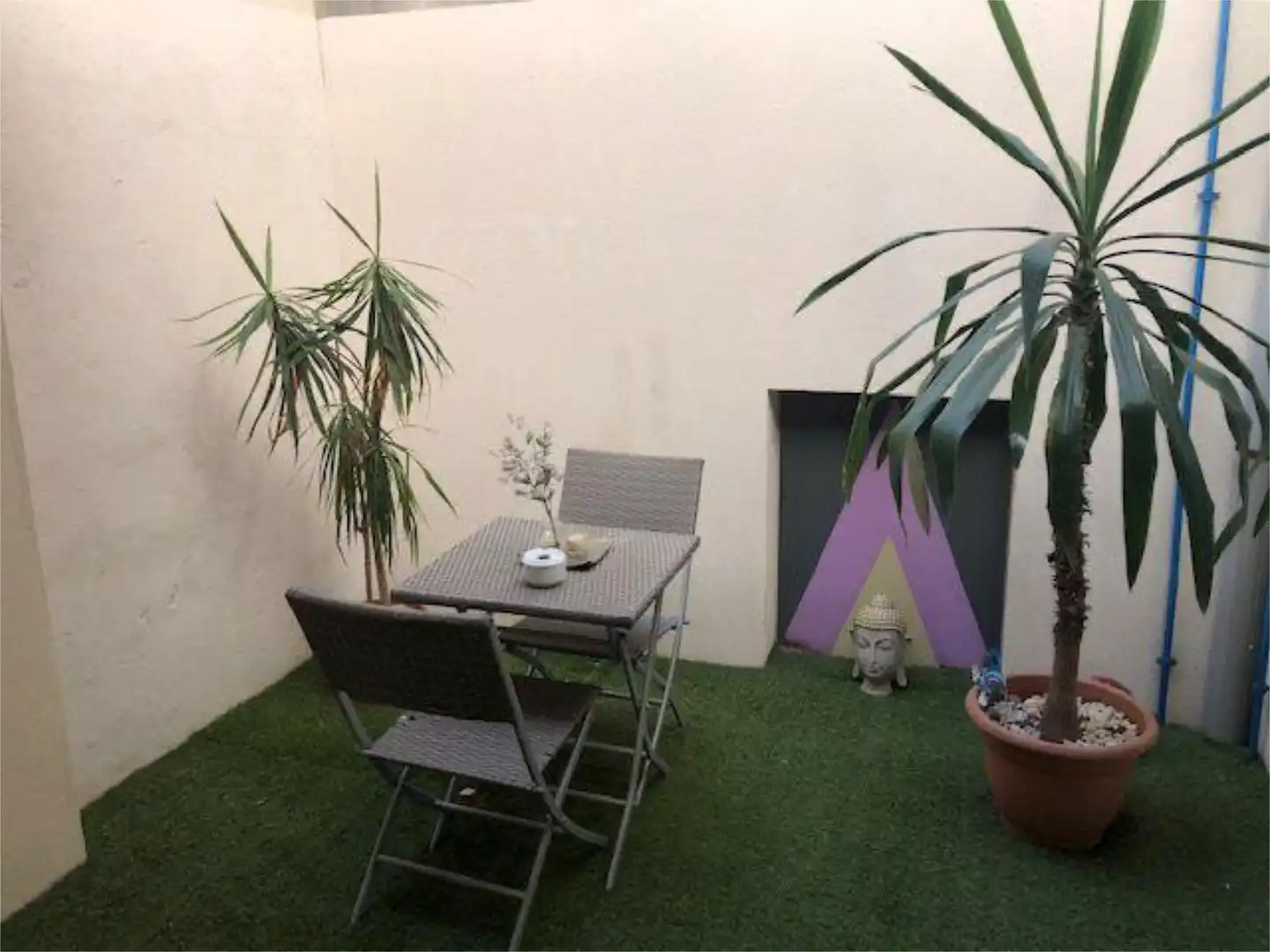 Terrace of Flat for sale in Algeciras  with Air Conditioner, Heating and Parquet flooring