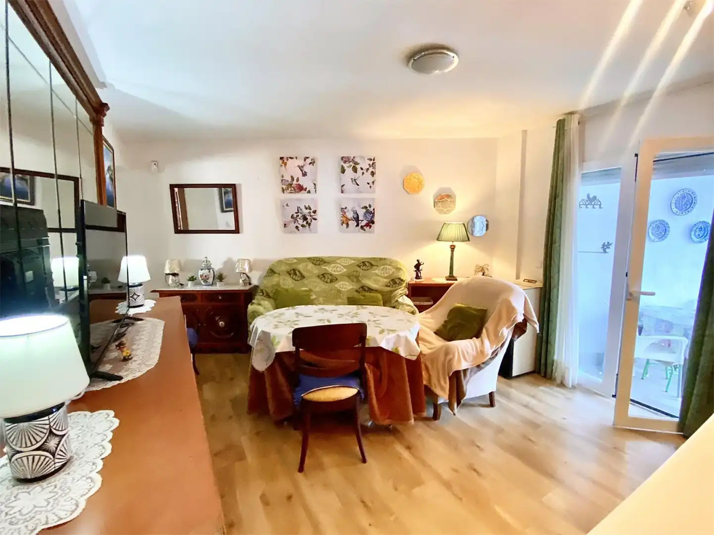 Wohnzimmer von Wohnung zum Verkauf in Maracena mit Klimaanlage, Terrasse und Schwimmbad