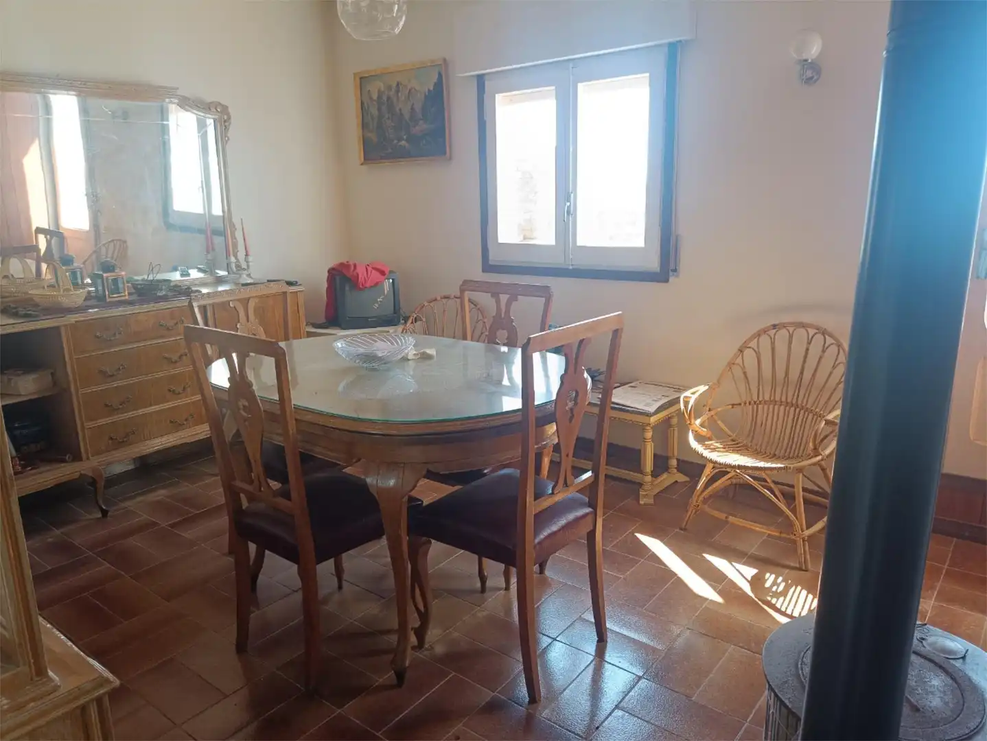 Comedor de Piso en venta en Sant Ramon con Terraza, Trastero y Amueblado