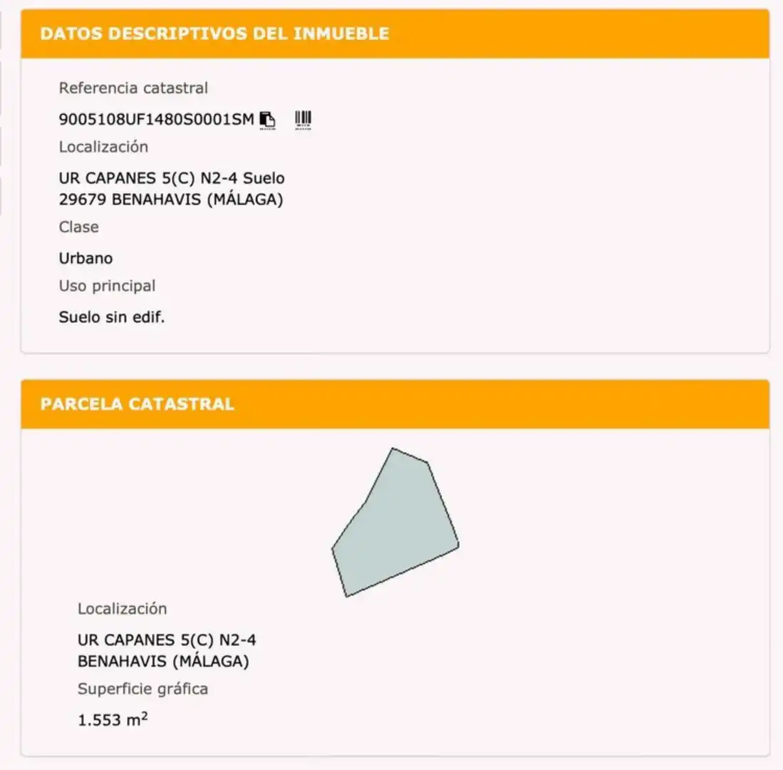 Exterior view of Constructible Land for sale in Benahavís