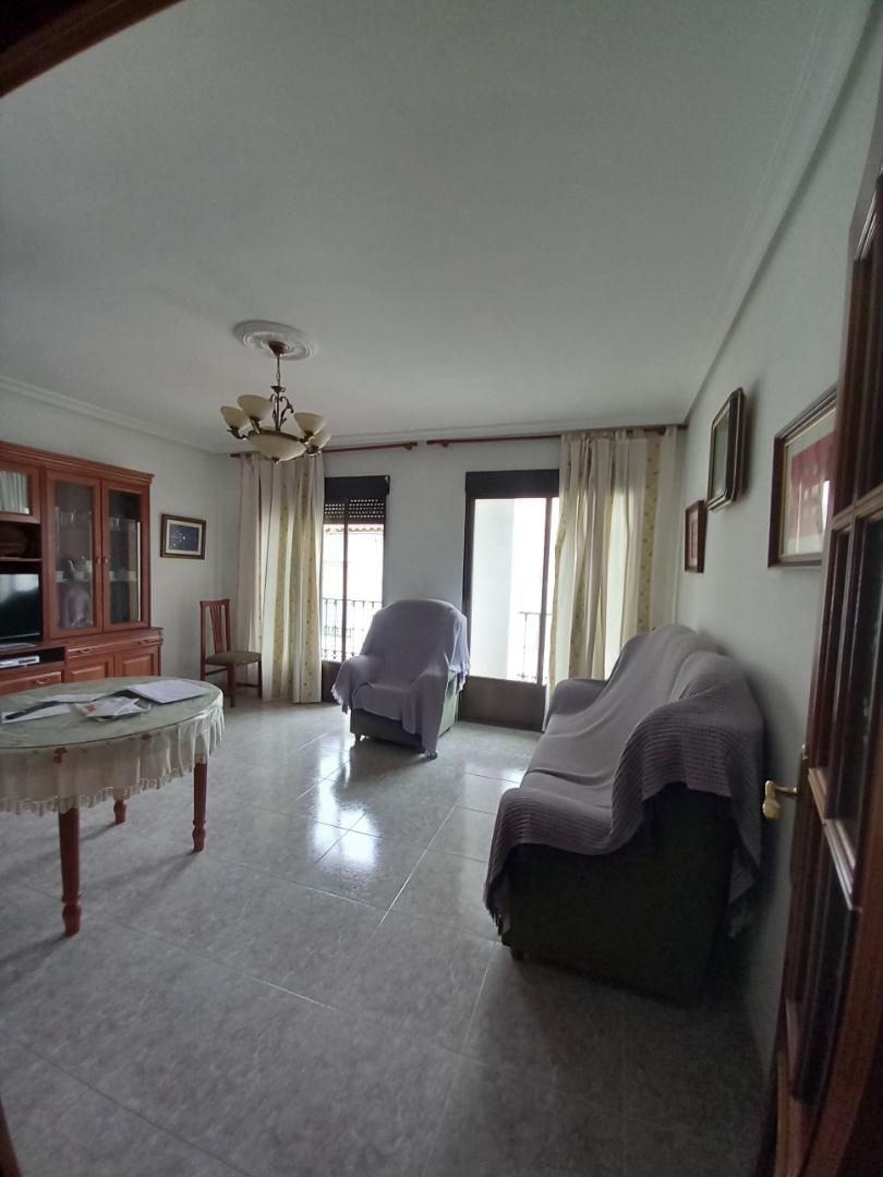 Sala d'estar de Casa adosada en venda en Malpartida de Cáceres amb Terrassa, Traster i Balcó