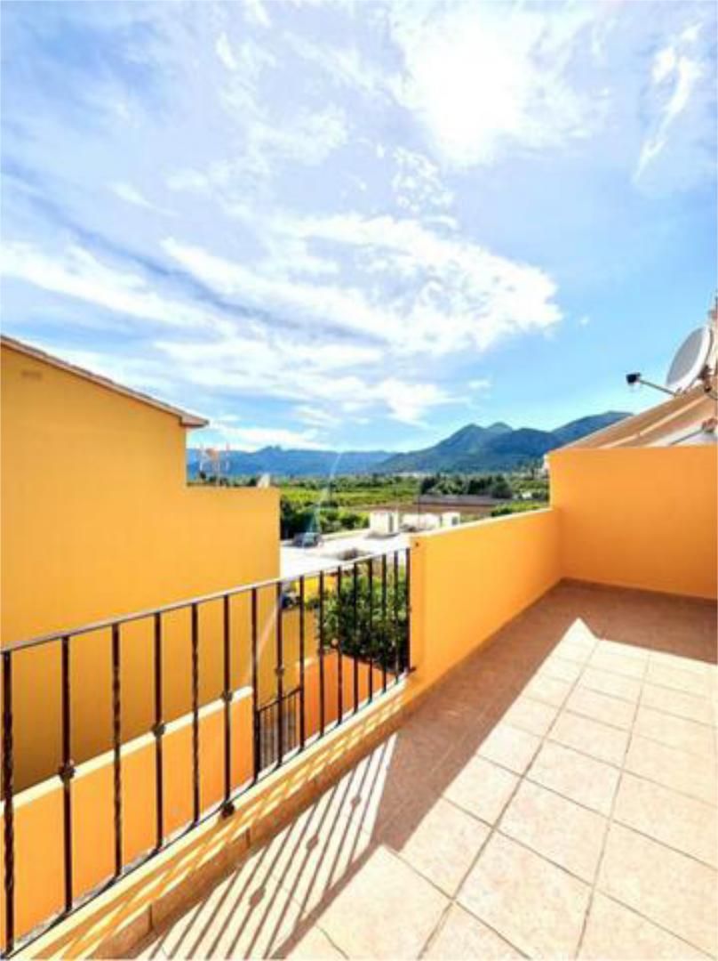 Exterior view of Single-family semi-detached for sale in Benimeli