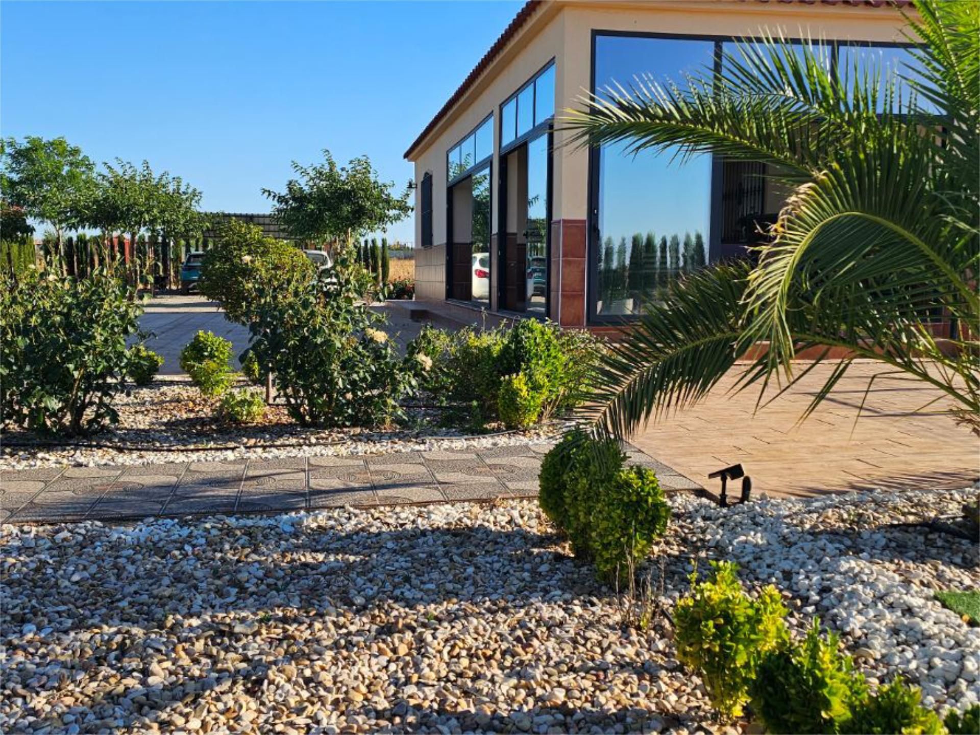 Terraza de Casa o chalet en venta en Pozuelo de Calatrava con Piscina