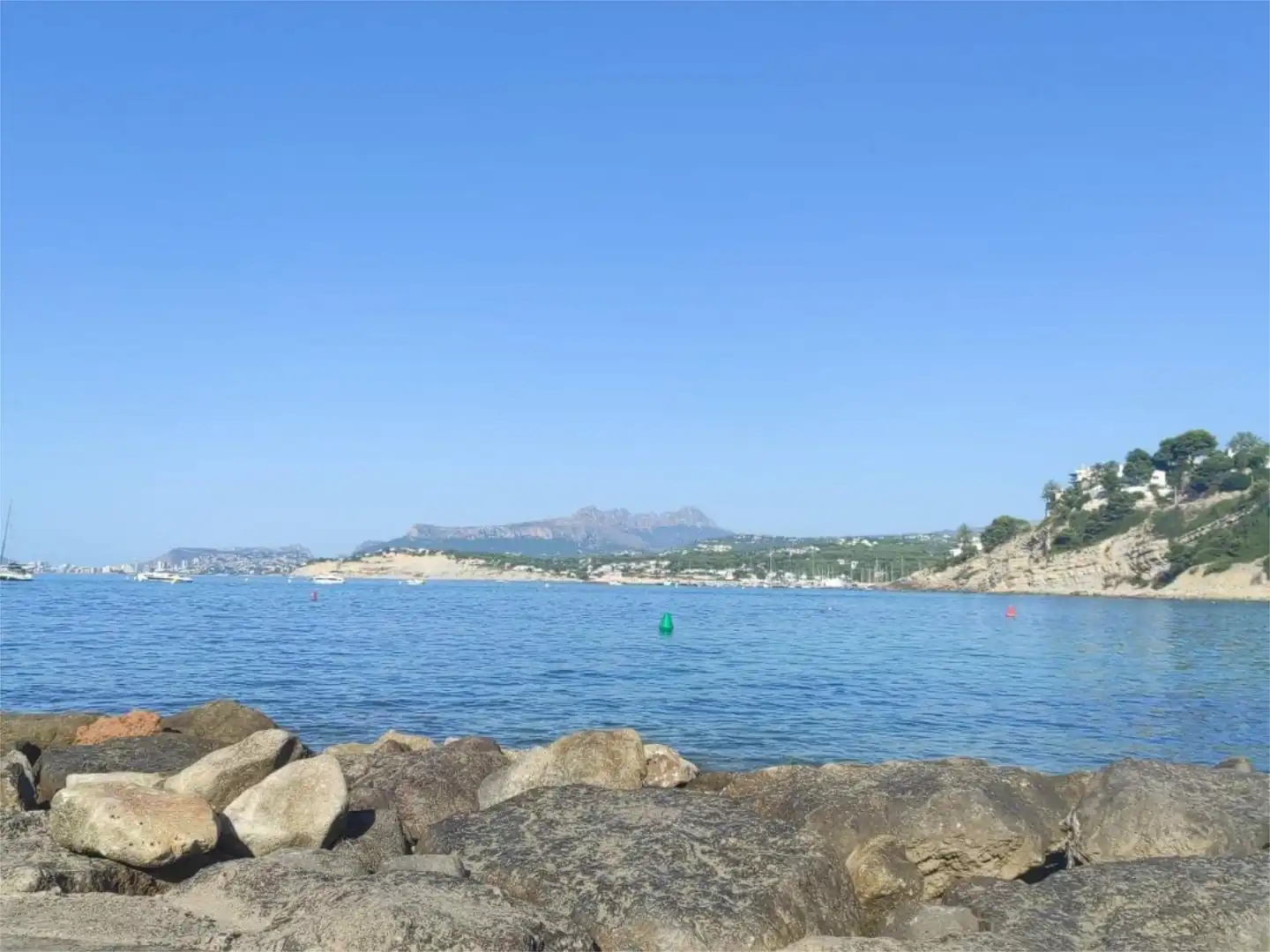 Houses for sale in Calle Mar Tirreno, 28, El Portet - Pla de Mar Exterior view of Houses for sale in Moraira with Terrace, Swimming Pool and Balcony