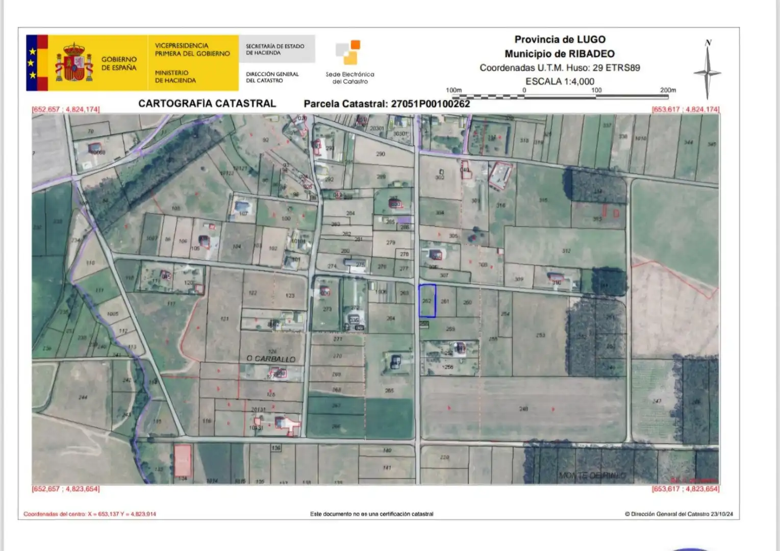 Residencial en venta en Ribadeo