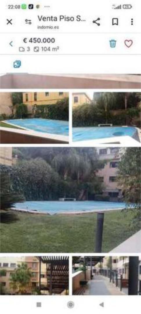 Swimming pool of Flat to rent in  Sevilla Capital  with Heating, Private garden and Terrace