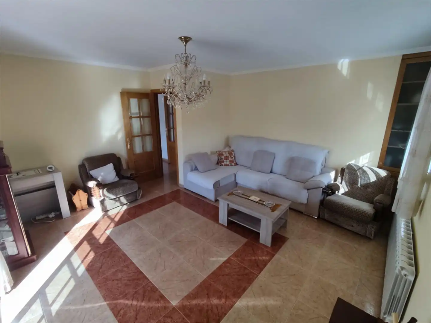Piso en venta en Lugar a Proba, 3, O Barco de Valdeorras Sala de estar de Piso en venta en O Barco de Valdeorras con Calefacción, Jardín privado y Terraza