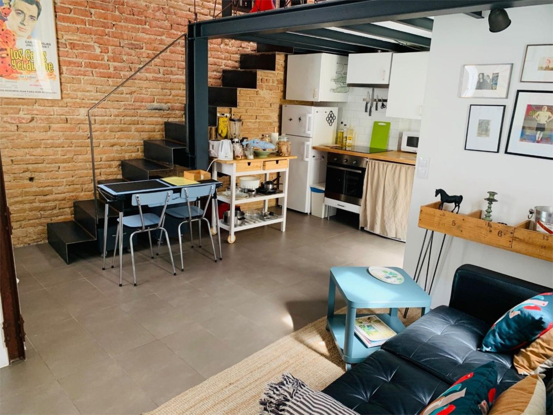 Kitchen of Study to rent in  Madrid Capital  with Air Conditioner, Heating and Furnished