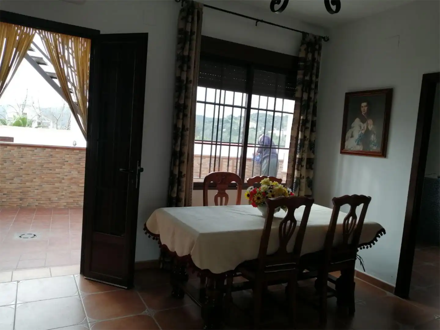 Flat for rent in Calle de las Piedras, 4, Sanlúcar de Guadiana Dining room of Flat for rent in Sanlúcar de Guadiana with Air Conditioner, Terrace and Furnished