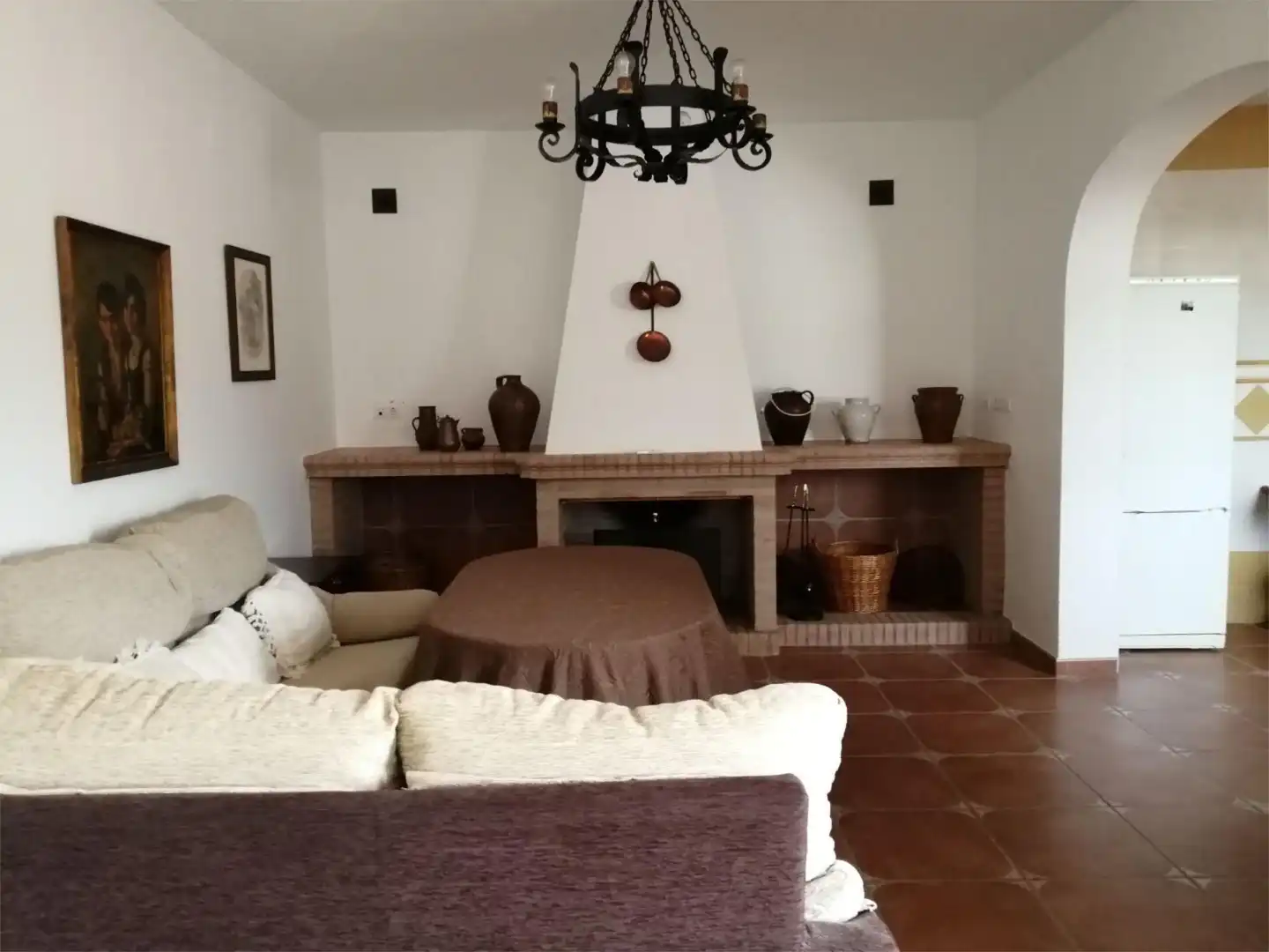 Flat for rent in Calle de las Piedras, 4, Sanlúcar de Guadiana Living room of Flat for rent in Sanlúcar de Guadiana with Air Conditioner, Terrace and Furnished