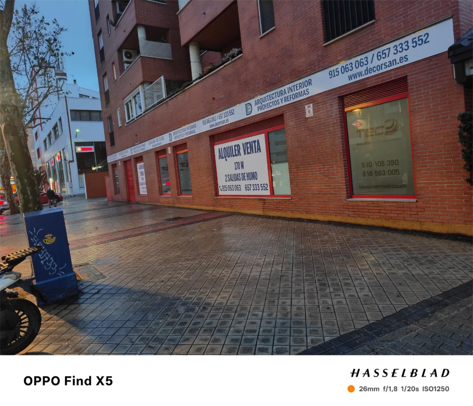 Exterior view of Premises to rent in  Madrid Capital  with Air Conditioner