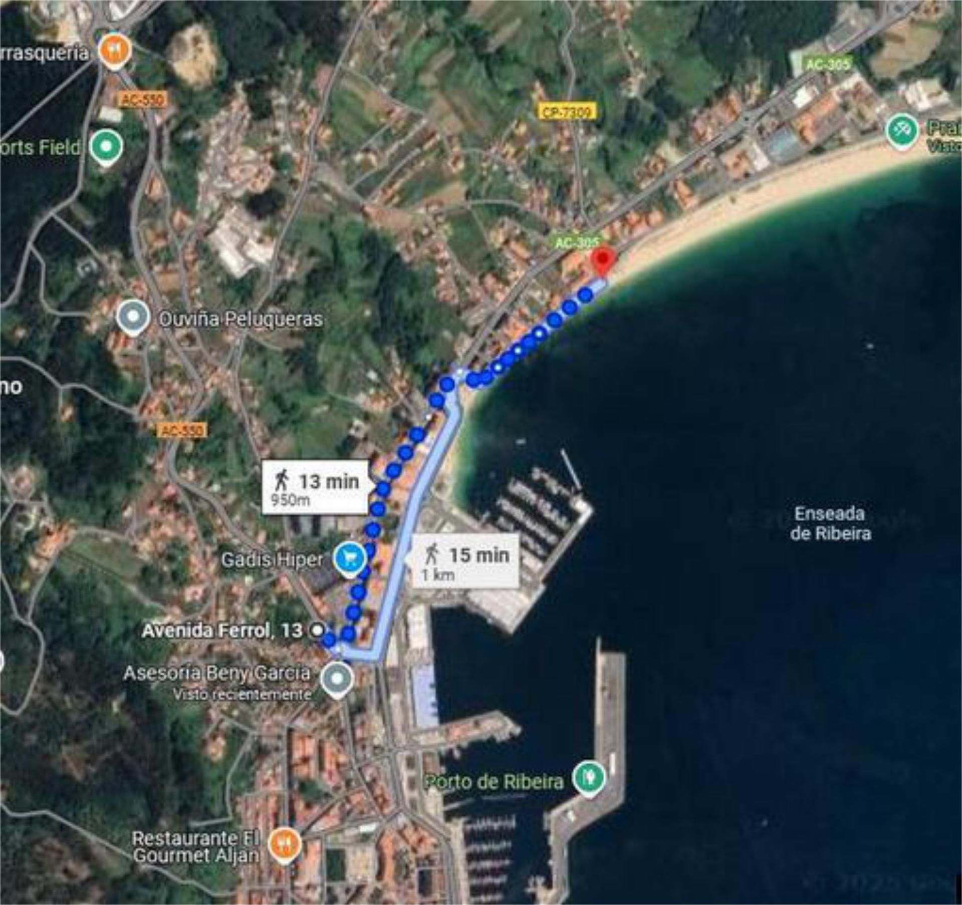 Exterior view of Flat for sale in Ribeira  with Private garden and Terrace
