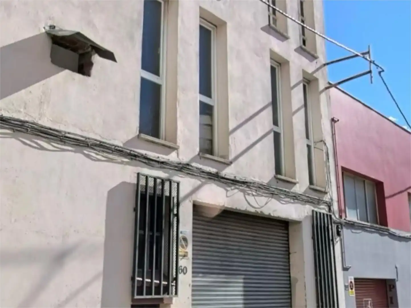 Exterior view of Industrial buildings for sale in Terrassa