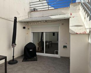 Exterior view of Single-family semi-detached for sale in Terrassa  with Air Conditioner and Terrace