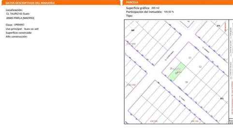 Urbanitzable en venda a Calle Tauro, 63, Parla Este, Madrid - imatge 3 Foto 3 de Urbanitzable en venda a Calle Tauro, 63, Parla Este, Madrid