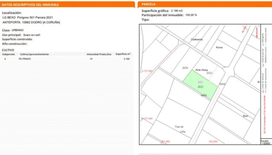 Urbanizable en venta en Lugar Bexo, 19, Dodro, A Coruña - imagen 1 Foto 1 de Urbanizable en venta en Lugar Bexo, 19, Dodro, A Coruña