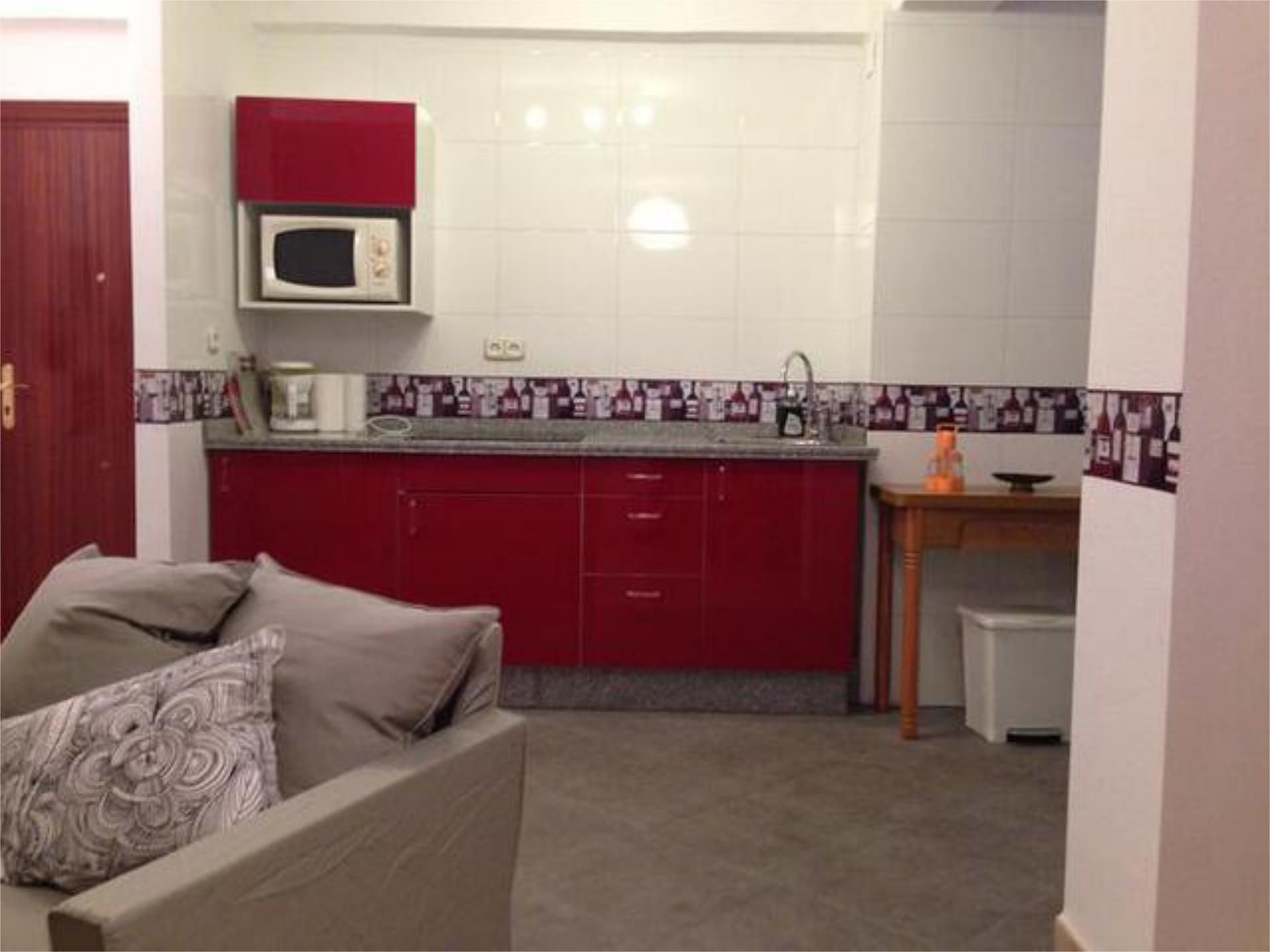 Cocina de Piso de alquiler en Málaga Capital con Amueblado