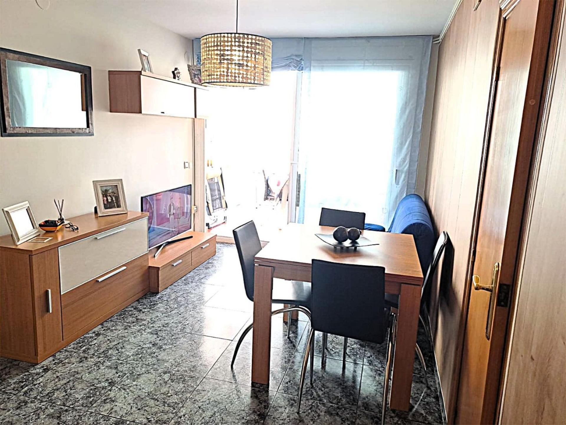 Living room of Flat for sale in Cubelles  with Balcony