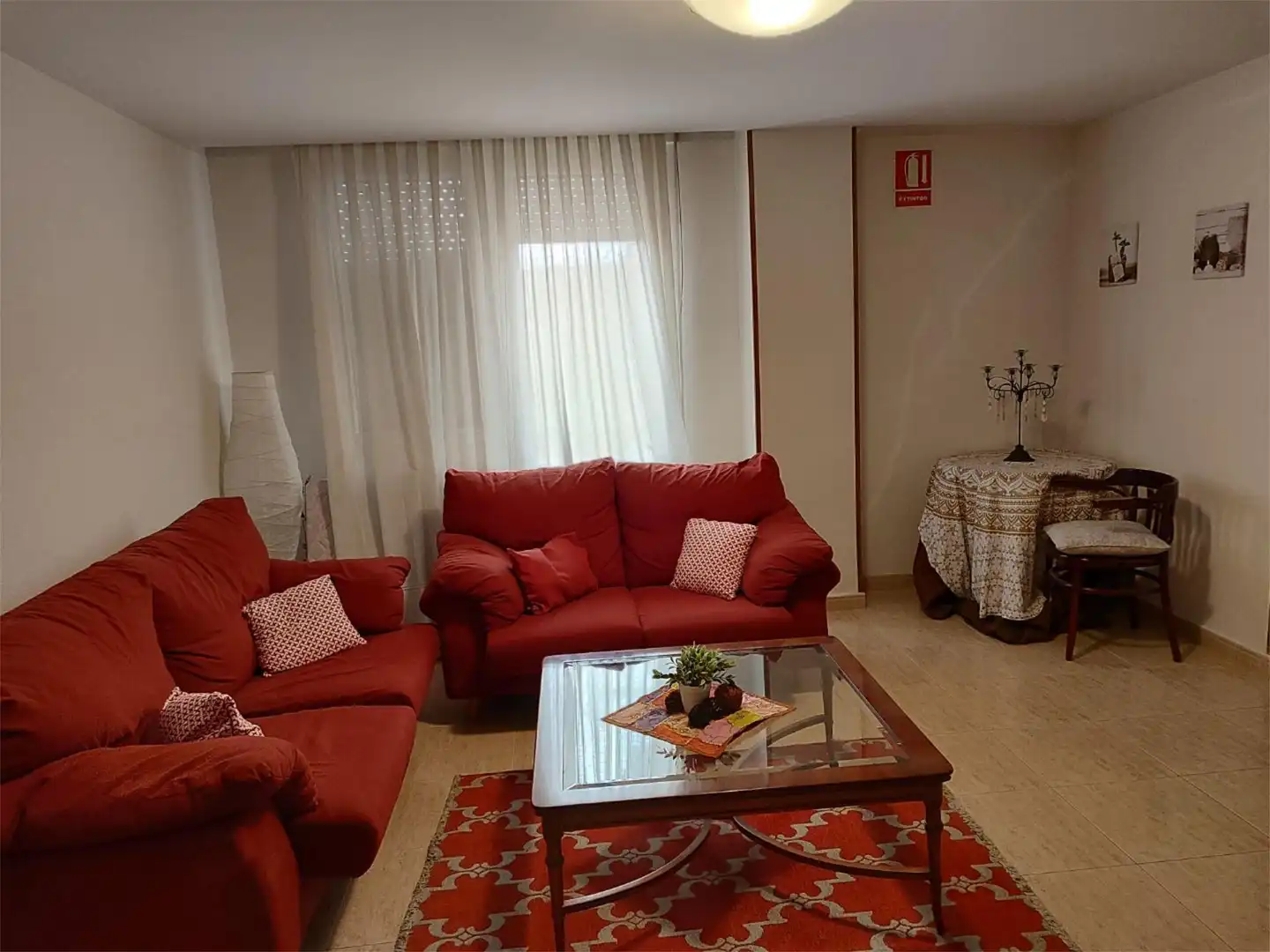 Sala de estar de Local de alquiler en Saldaña con Aire acondicionado, Calefacción y Amueblado