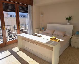 Bedroom of Flat to share in Castellón de la Plana / Castelló de la Plana  with Heating, Furnished and Balcony