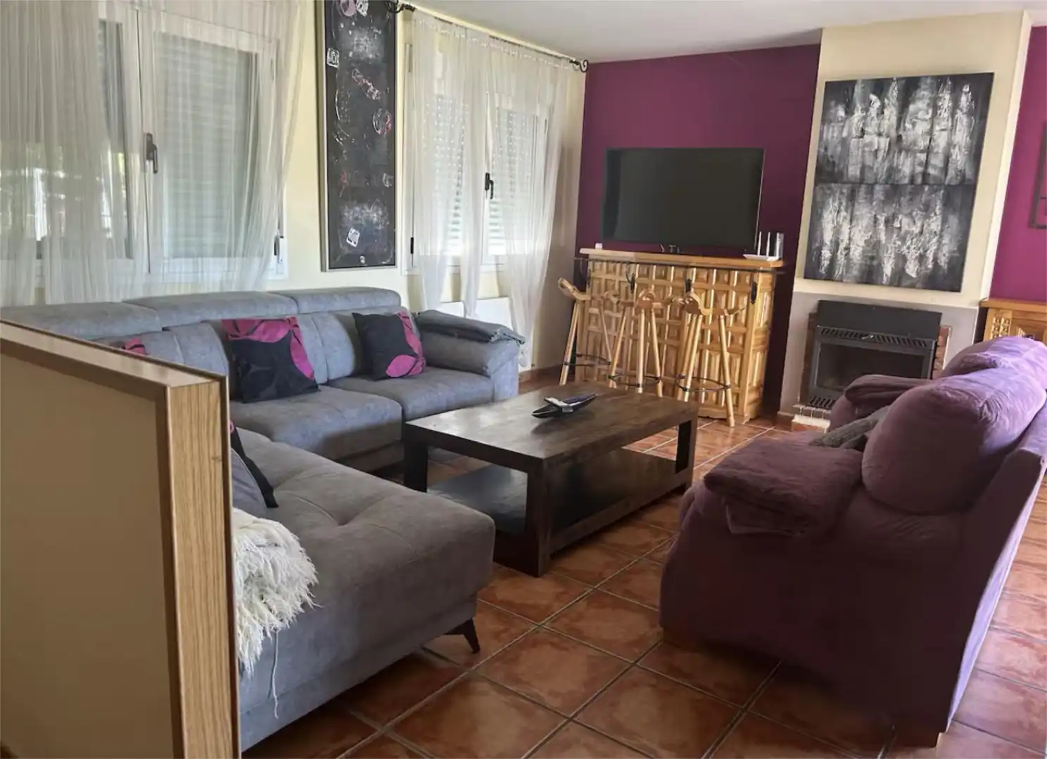 Casa o chalet en venta en Urbanización Kiem, 128, Lucillos Sala de estar de Casa o chalet en venta en Lucillos con Aire acondicionado