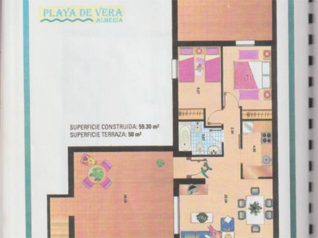 Piso en Venta en Avenida Tortuga Boba, 5 en Vera Playa Naturista