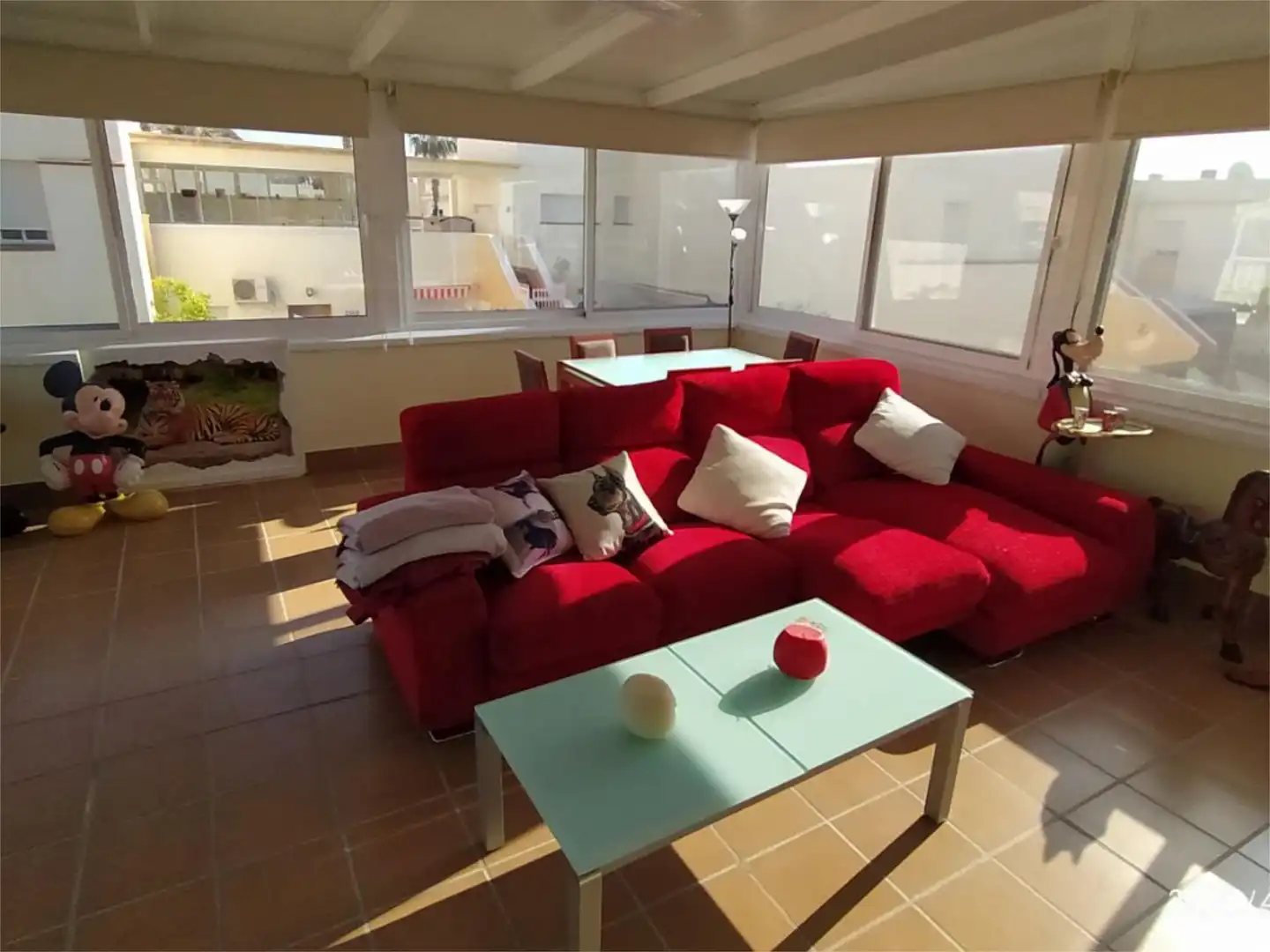 Flat for sale in Avenida Tortuga Boba, 5, Vera Playa Naturista Living room of Flat for sale in Vera with Air Conditioner, Heating and Private garden