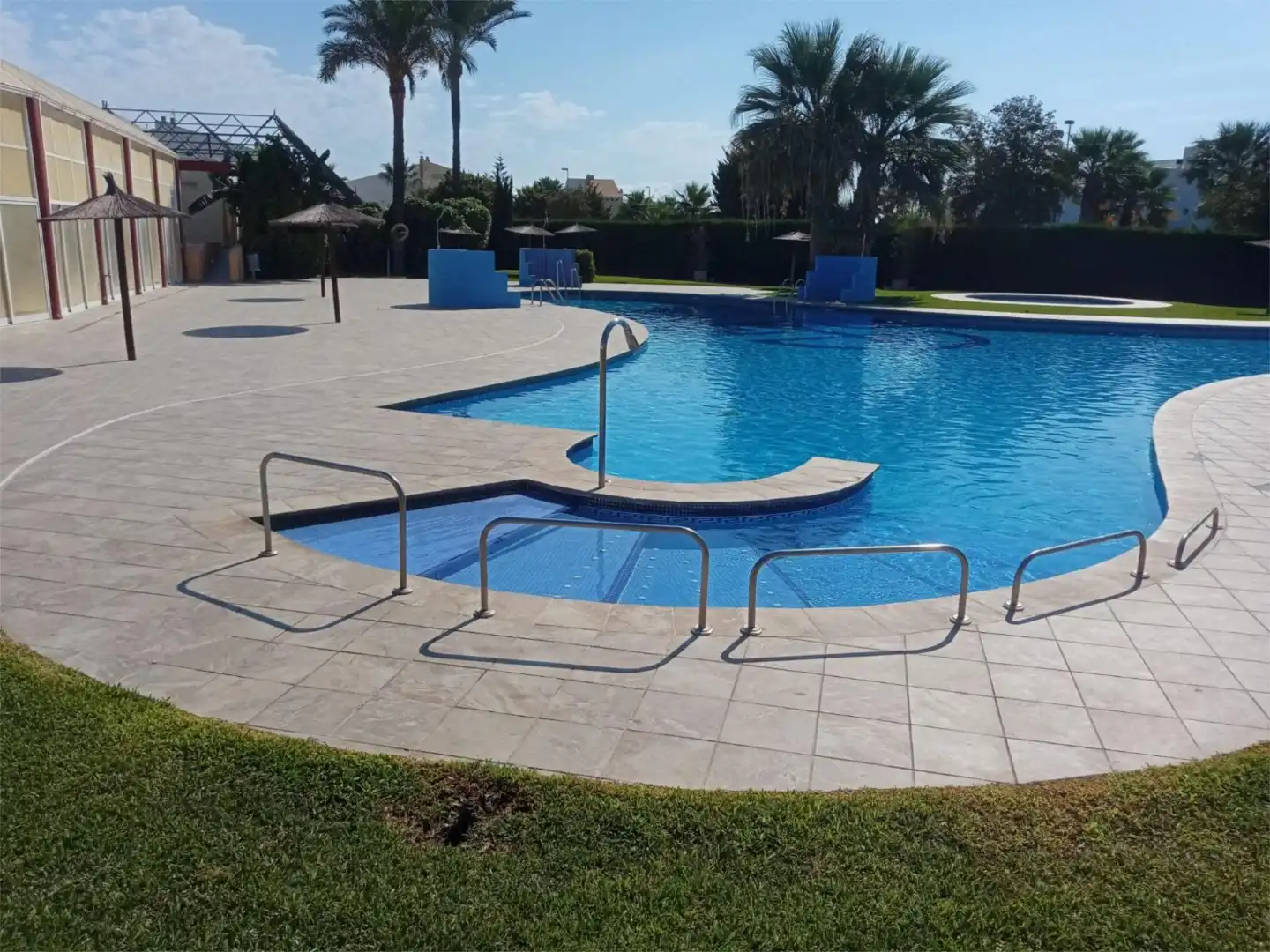 Flat for sale in Avenida Tortuga Boba, 5, Vera Playa Naturista Swimming pool of Flat for sale in Vera with Air Conditioner, Heating and Private garden
