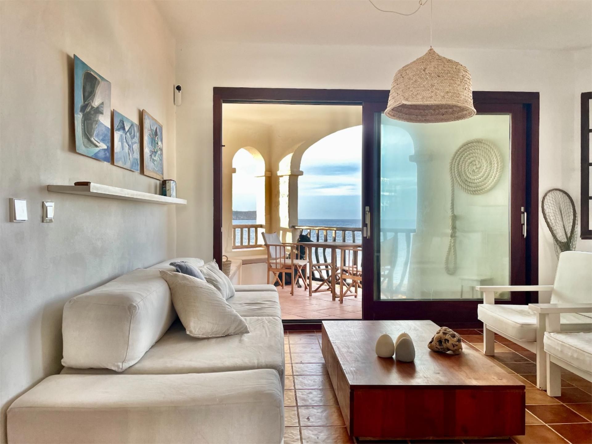 Living room of Flat for sale in Es Mercadal  with Heating, Private garden and Terrace