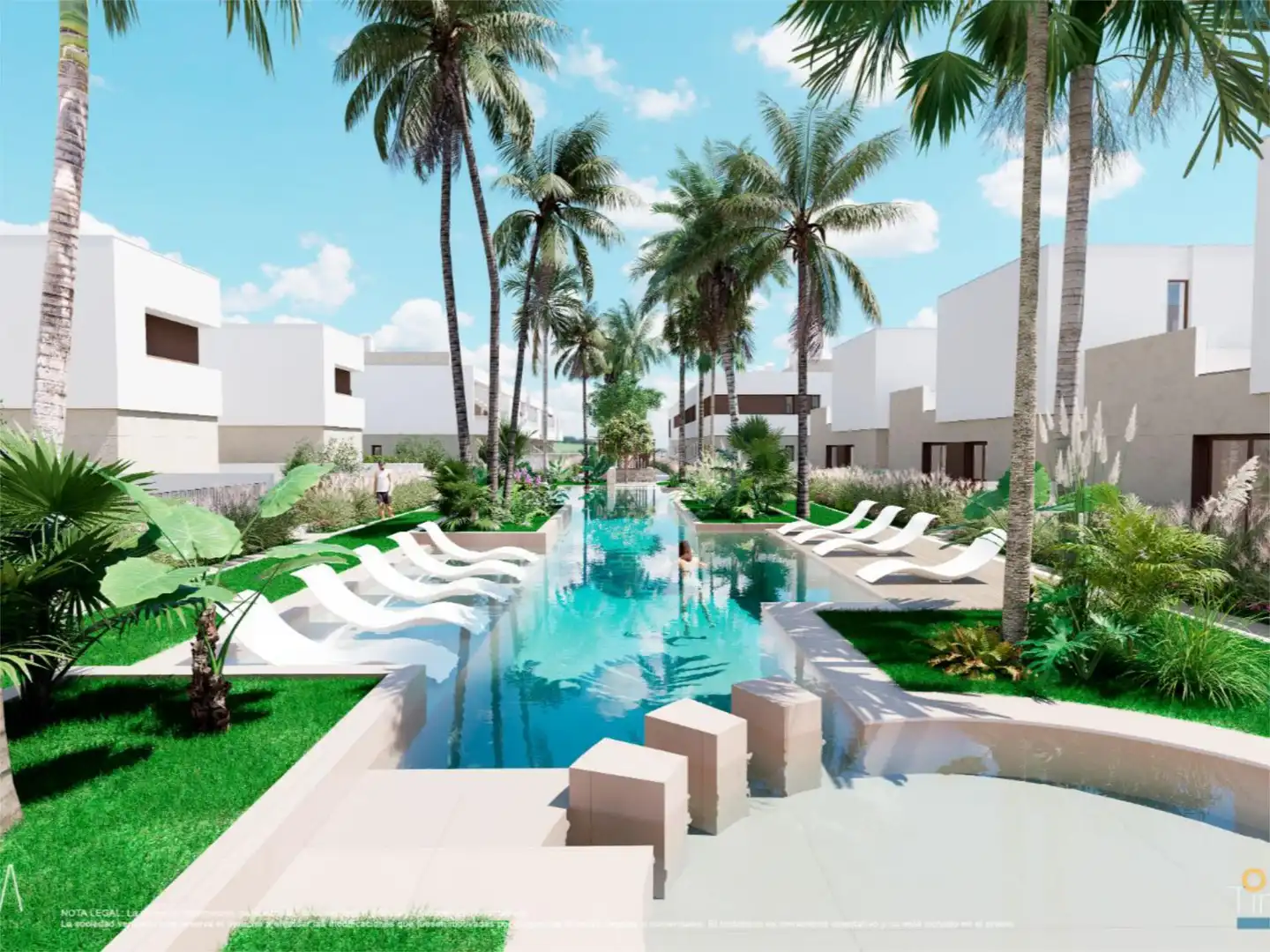 Wohnung zum Verkauf in Calle Maestro Joaquín Sánchez, 2, Las Lomas de Rame - Bahía Bella Schwimmbecken von Wohnung zum Verkauf in Los Alcázares mit Klimaanlage, Terrasse und Schwimmbad