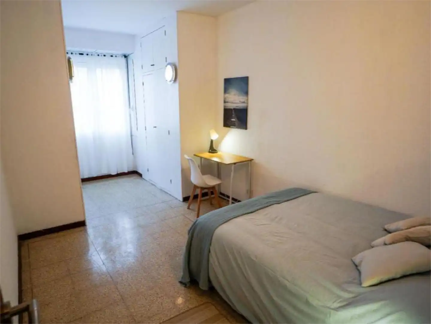 Bedroom of Flat for share in Sollana  with Furnished, Balcony and Video intercom